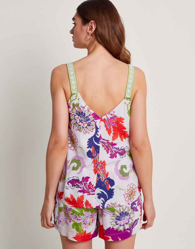 Arissa Print Cami, Ivory (IVORY), large
