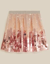 Ombr&eacute; Sequin Skirt, Multi (MULTI), large