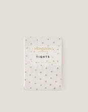 Glitter Spot Tights, Gold (GOLD), large