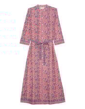 Petite Mendigote Ramara Floral Print Midi Dress, Pink (PINK), large