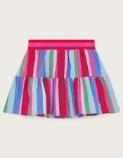 Stripe Tiered Skort, Multi (MULTI), large