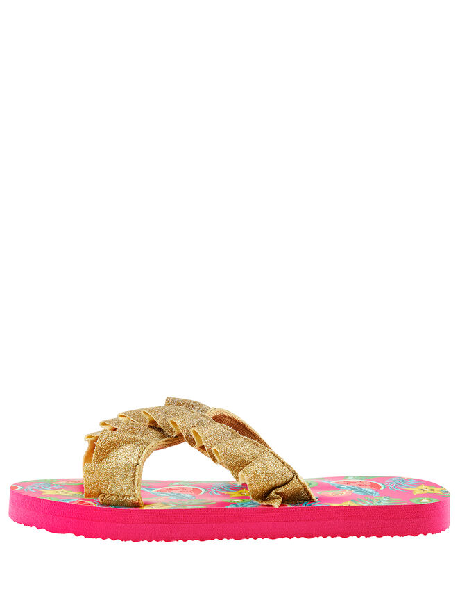 Inna Watermelon Print Sliders, Multi (MULTI), large
