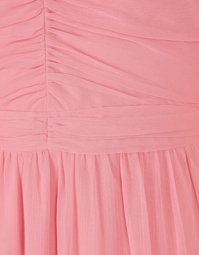 Sully Tie Back Prom Dress, Orange (CORAL), large