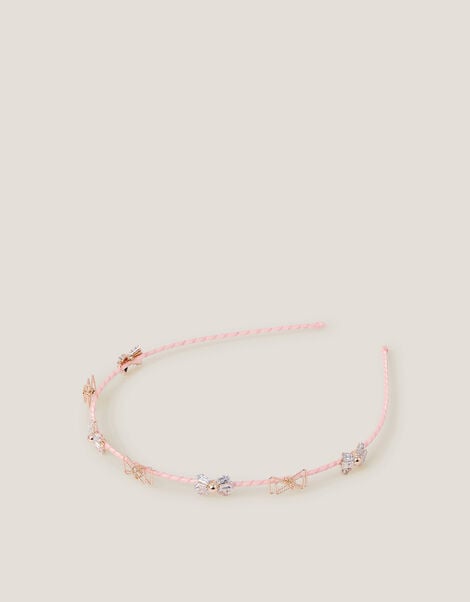 Mini Bow Embellished Headband, , large