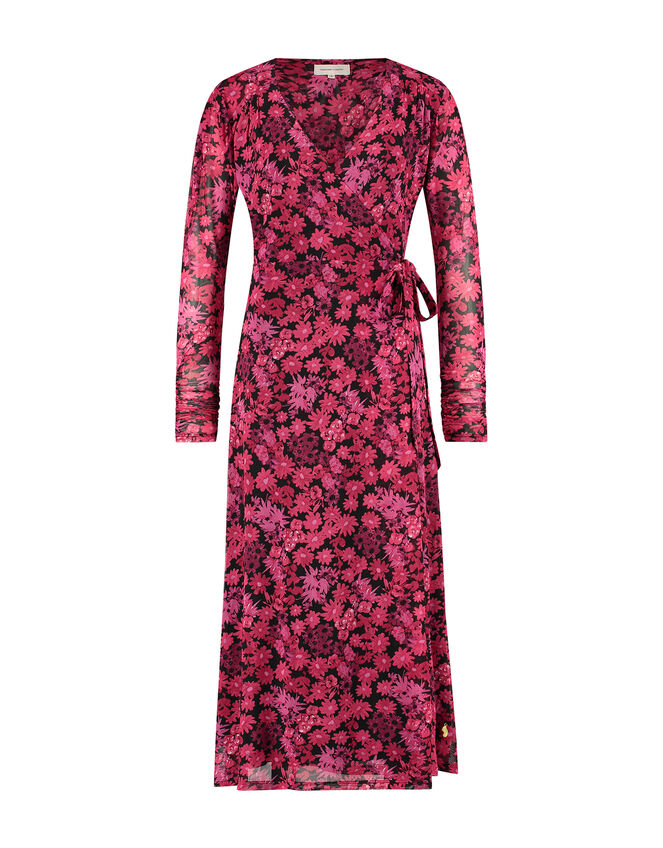 Fabienne Chapot Natalie Mesh Dress, Red (BERRY), large