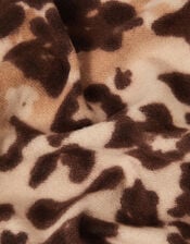 Archie Animal Print Triangle Scarf, , large