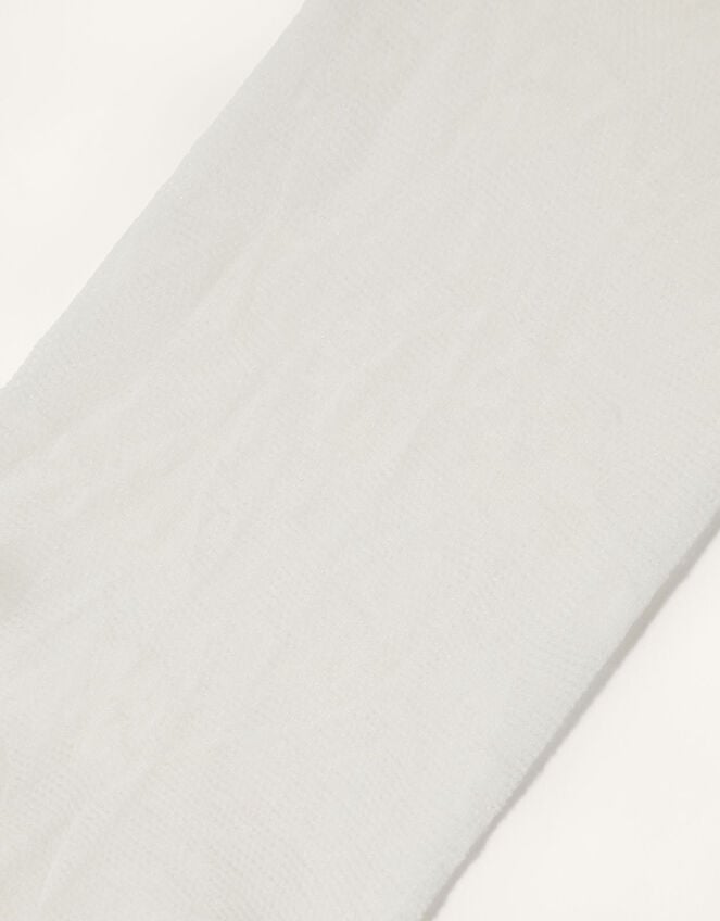 Baby Butterfly Lace Tights, Ivory (IVORY), large