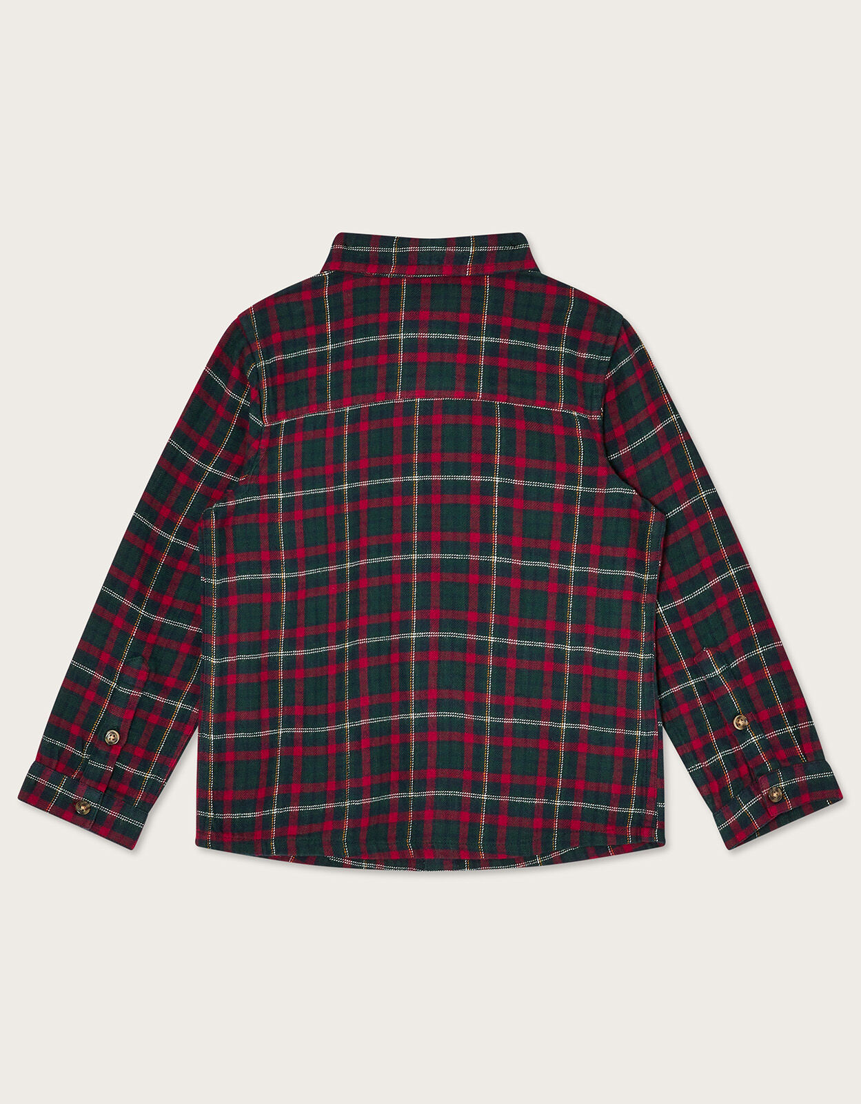 Red outlet chex shirt