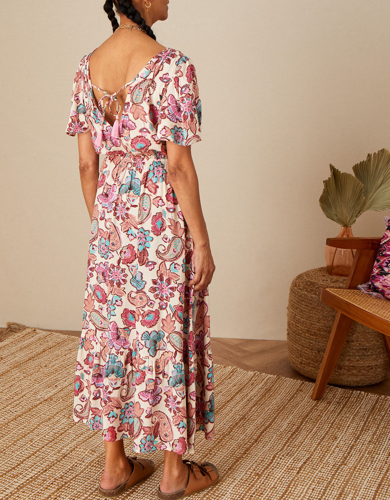 boho australia kathleen midi dress