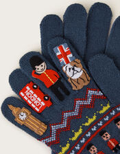 Novelty London Gloves, Multi (MULTI), large