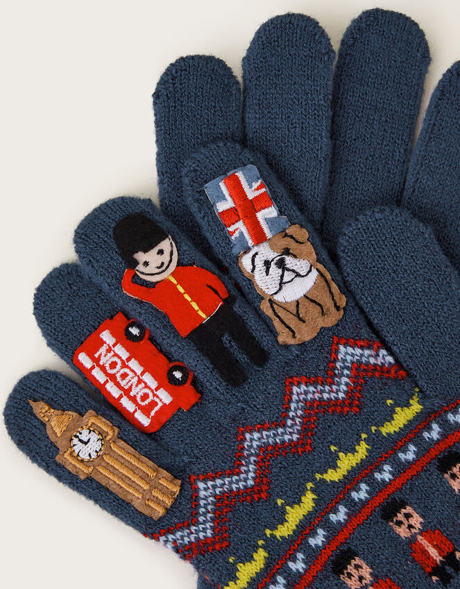 Novelty London Gloves, Multi (MULTI), large