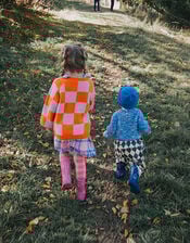 Grass and Air Colour-Revealing Wellies, Pink (BRIGHT PINK), large