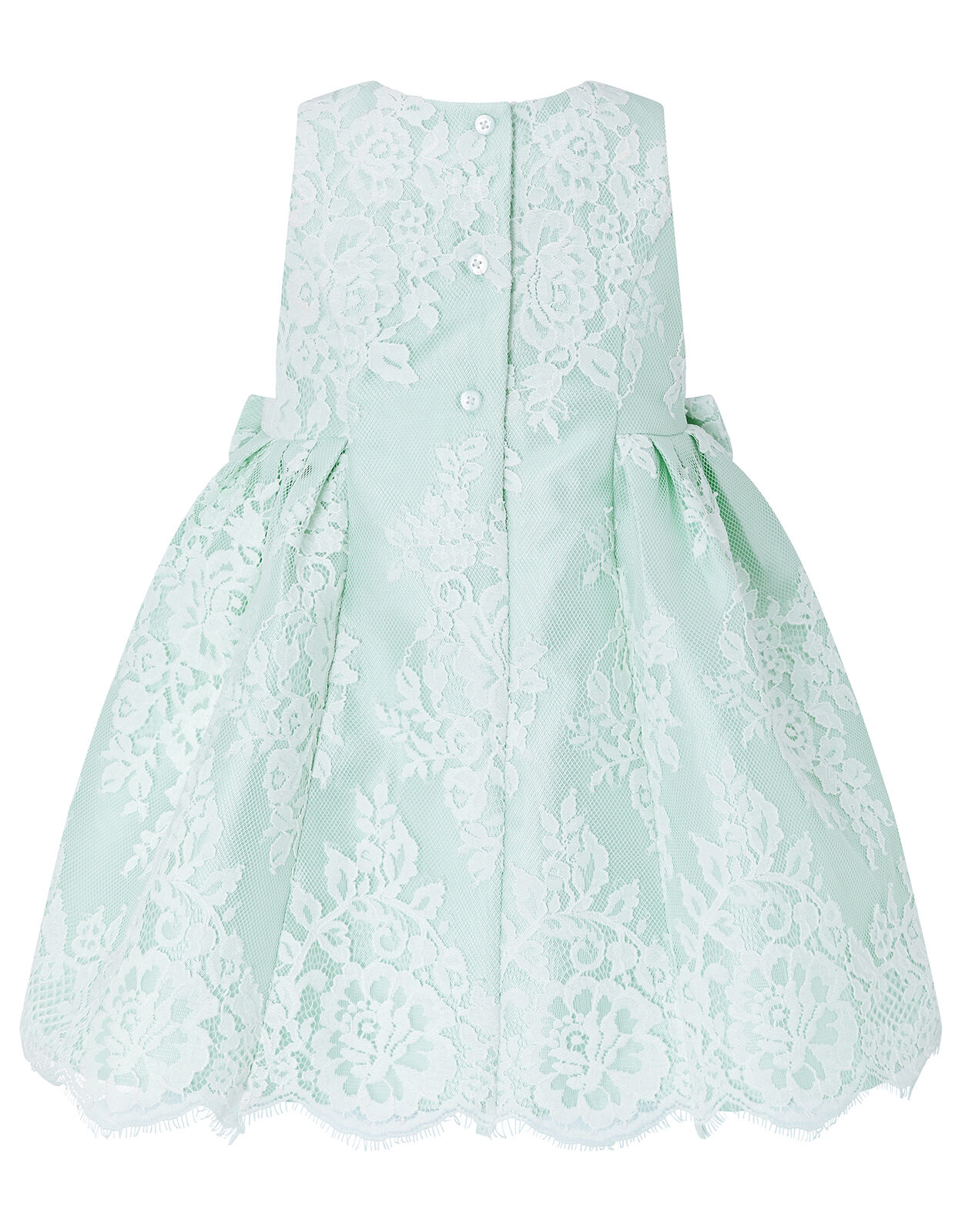 Baby Valeria Lace Occasion Dress Green