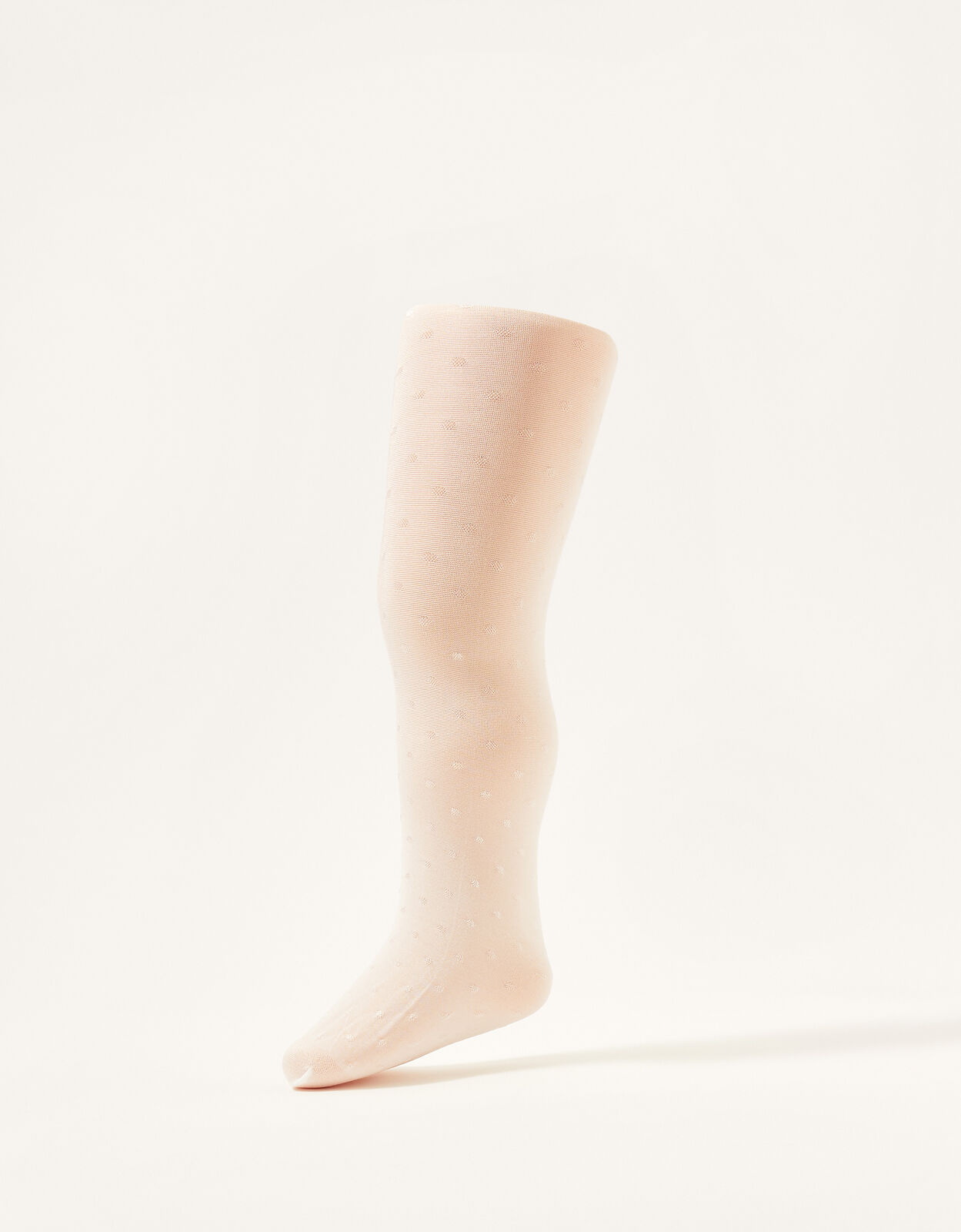 Baby Bridal Spot Tights White
