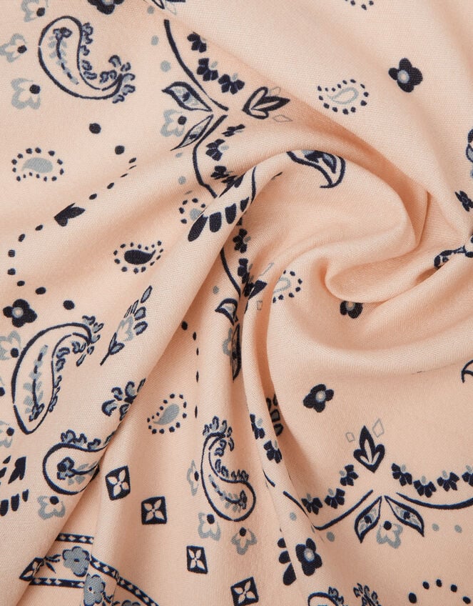 Jamelia Paisley Print Square Scarf, , large