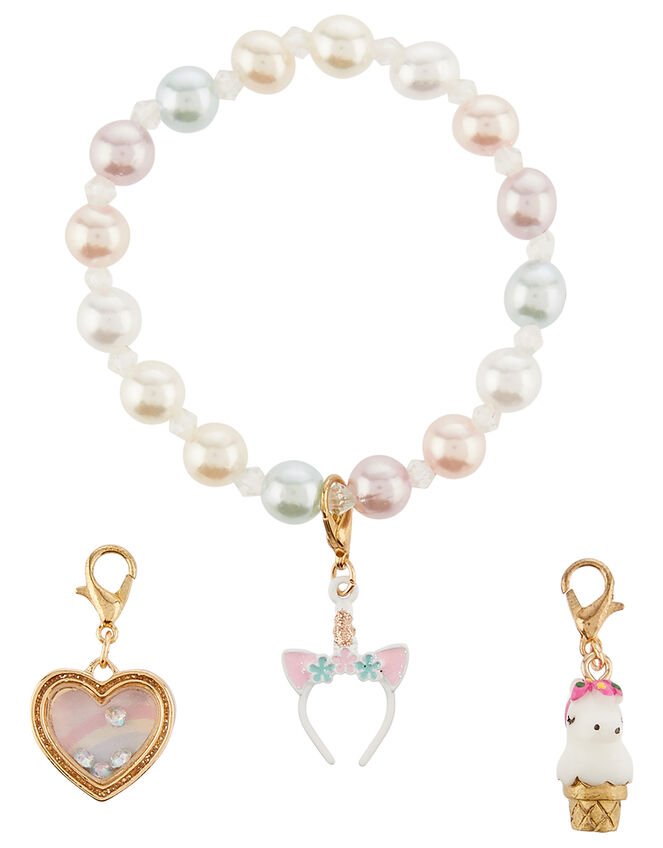 Unicorn Changeable Charm Bracelet, , large