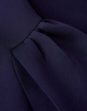 Molly Drop Waist Prom Dress, Blue (NAVY), large