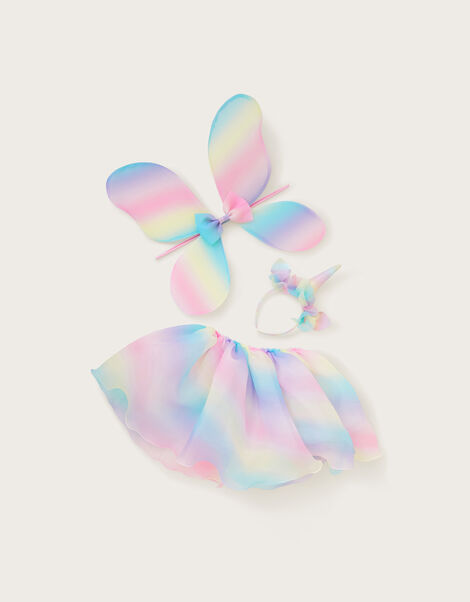 Rainbow Swirl Unicorn Dress Up Set, , large