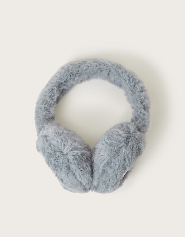 Dinosaur Faux Fur Earmuffs, , large