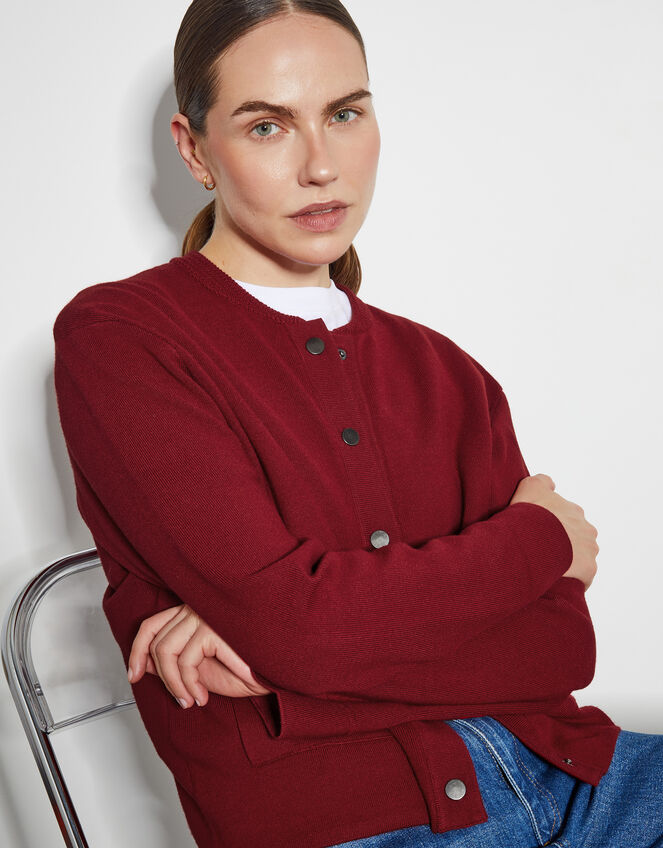 Bay Utility Cardigan, Red (RED), large