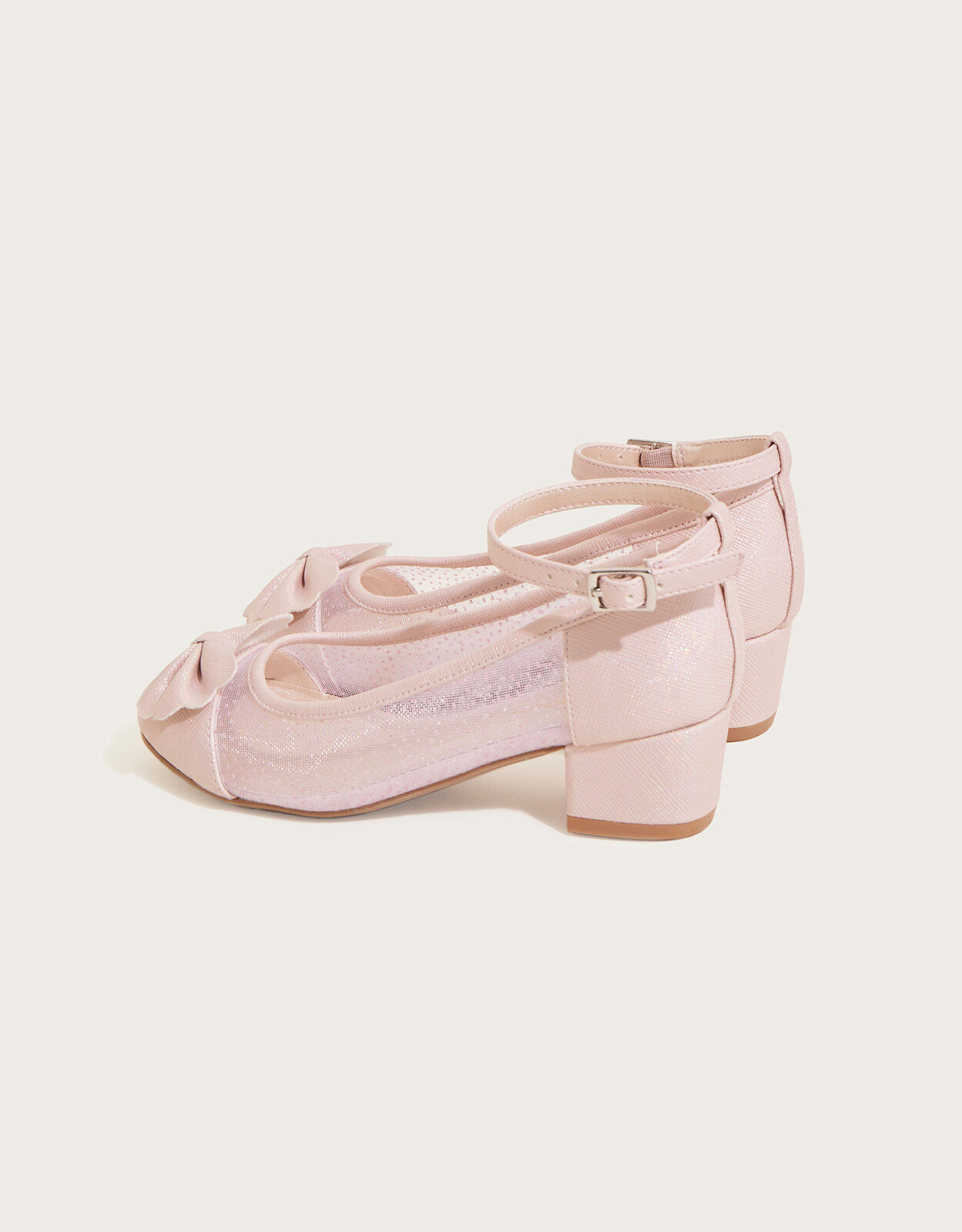 Princess Bow Heels Pink