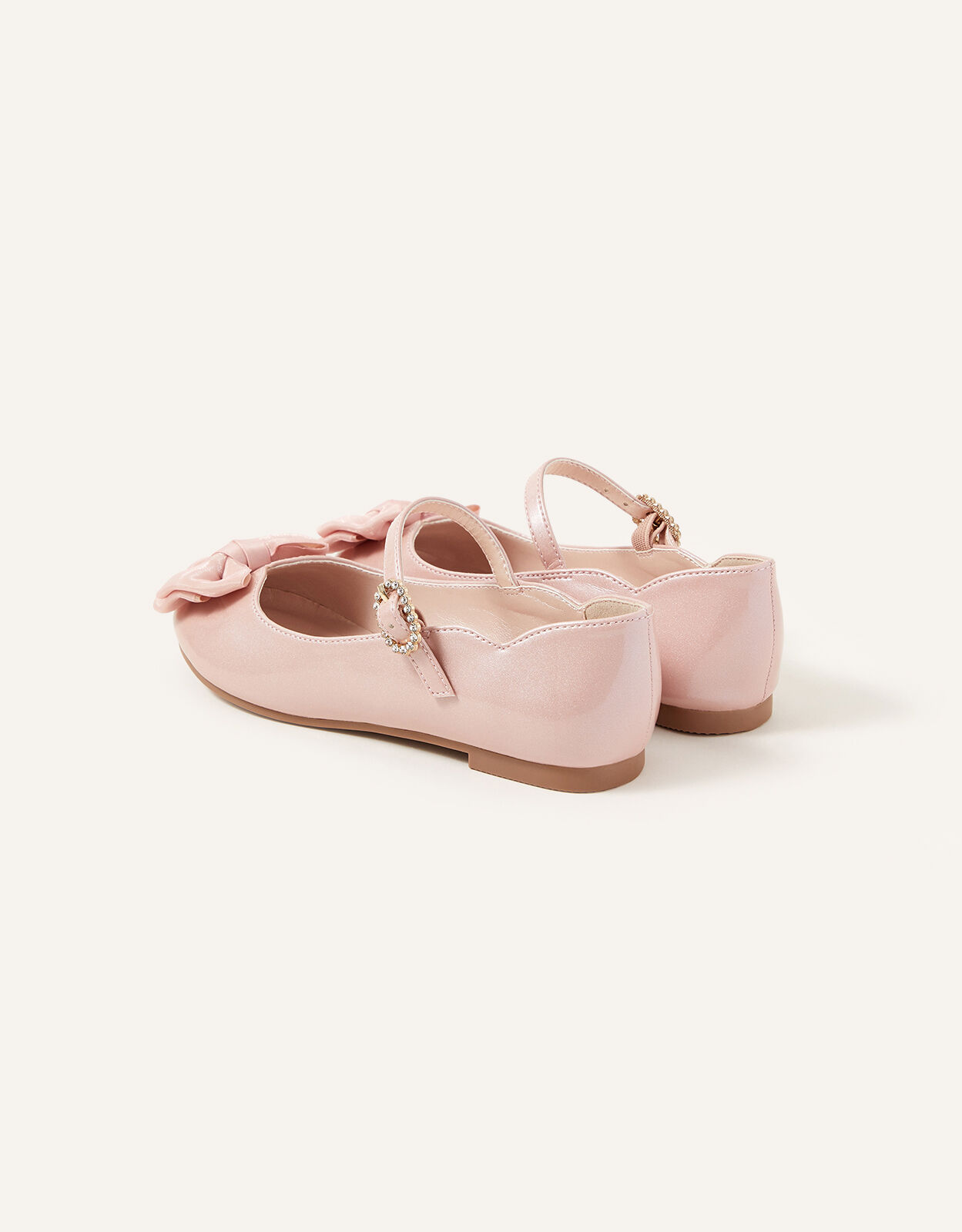 Pink patent leather hot sale flats