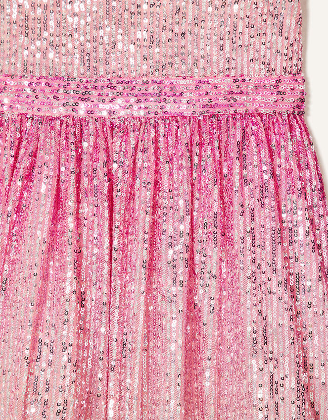 Ombre Sequin Dress, Pink (PINK), large