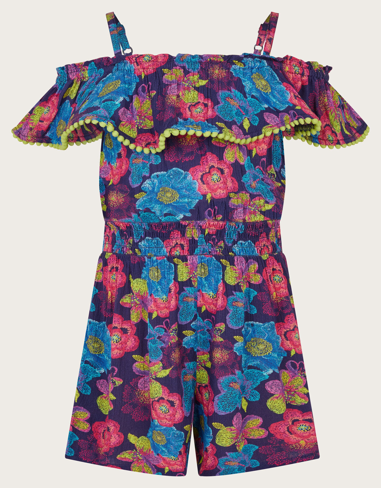 Monsoon girls playsuit hotsell