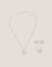 Star Confetti Bead Jewellery Set, , large