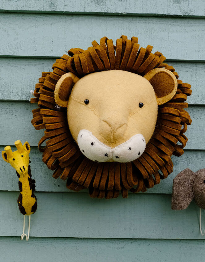 Fiona Walker Lion Head Large, Brown (BROWN), large