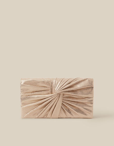 Fergie Twist Knot Clutch Bag, , large