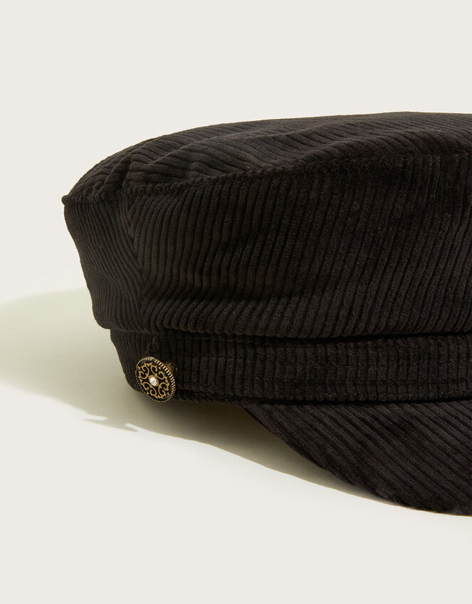Ribbed Baker Boy Cap, , large
