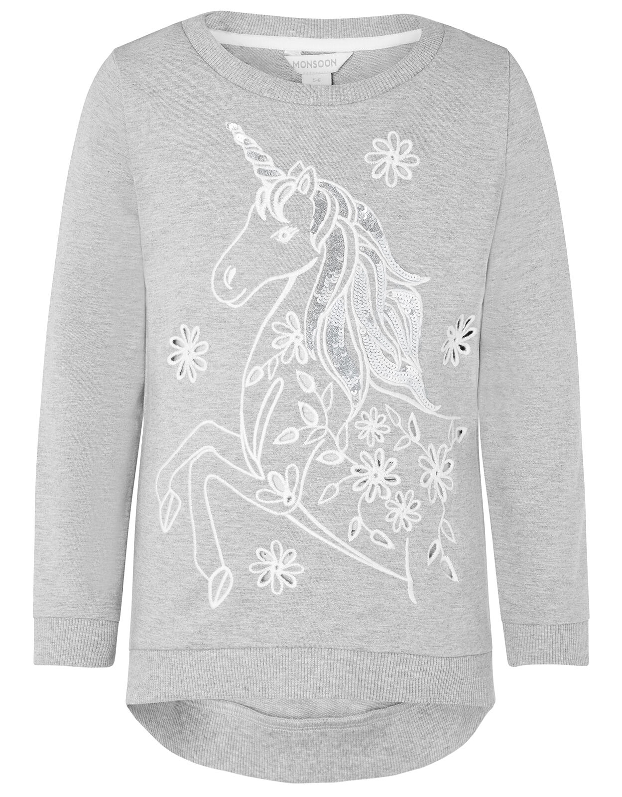 unicorn sequin sweatshirt