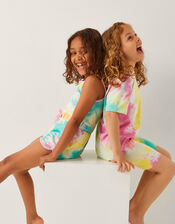 Tie-Dye Cycle Shorts, Multi (MULTI), large