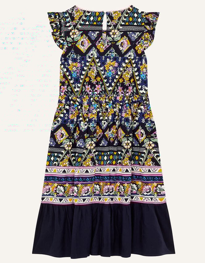 MINI ME Pablo Printed Dress, Blue (BLUE), large