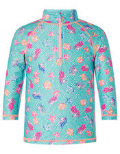 Laverna Unicorn Sunsafe Set with Recycled Polyester, Blue (TURQUOISE), large