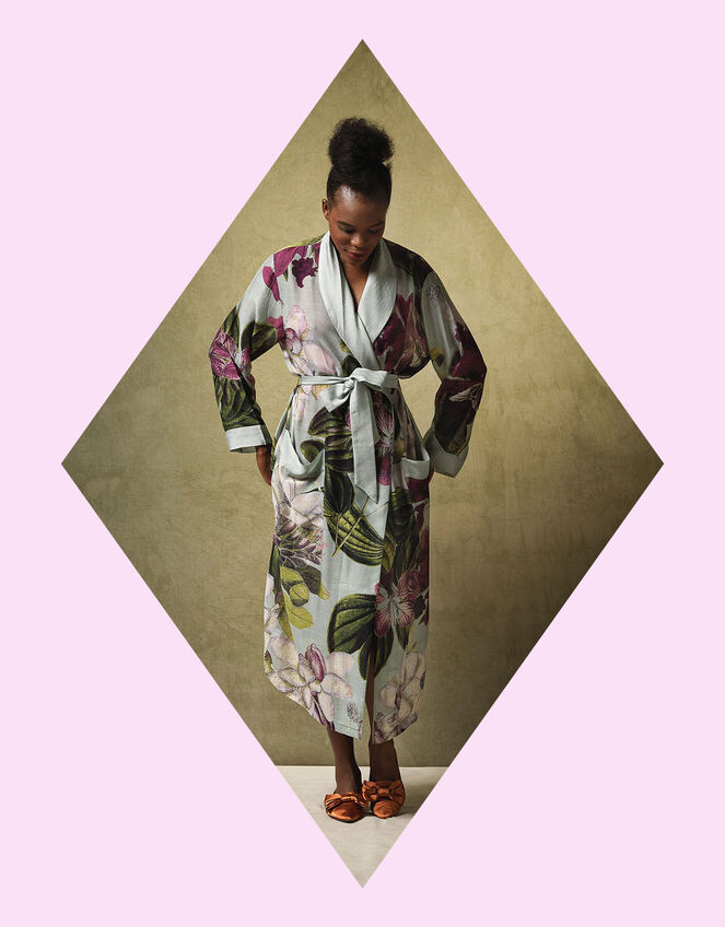 One Hundred Stars Protea Print Gown , , large