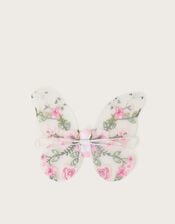 Floral Embroidered Butterfly Wings, , large