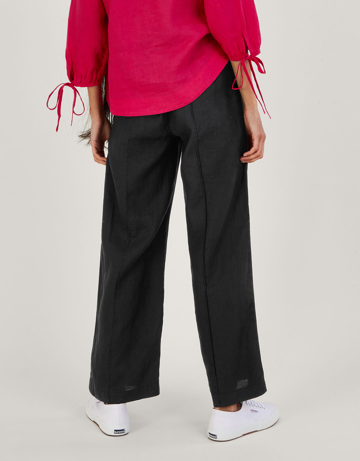 Monsoon shop linen trousers