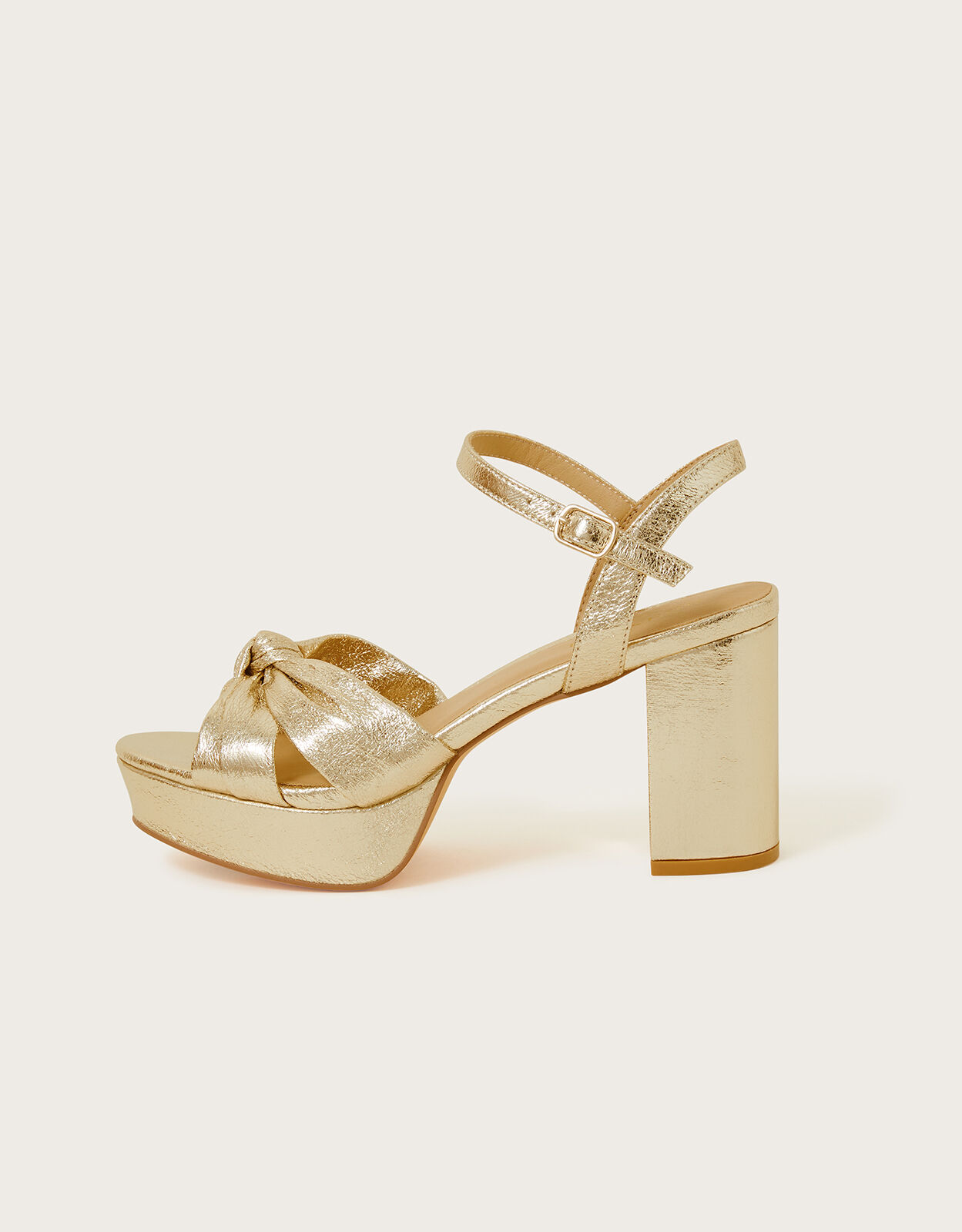 J.Renee | Shoes | J Renee Rustic Gold Small Heels | Poshmark