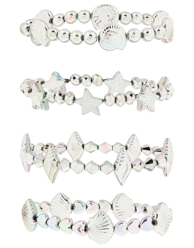 Mermaid Beaded Bracelet Set, , large
