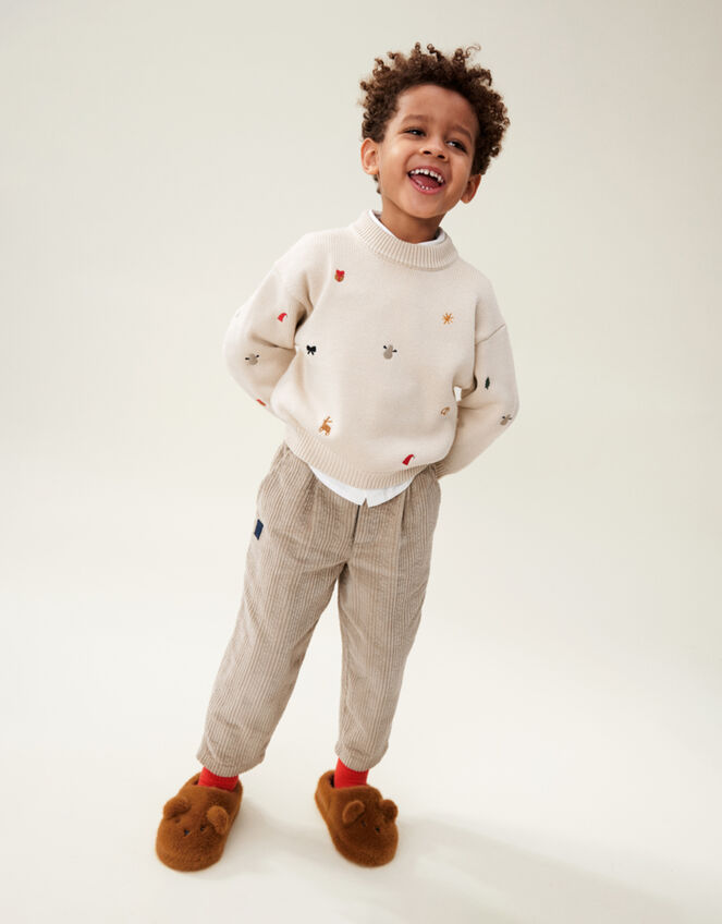 Liewood Bear Slippers, Brown (BROWN), large