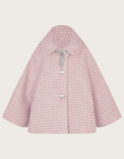 Baby Tweed Cape, Grey (GREY), large