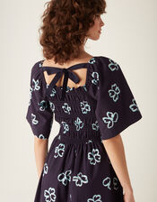 Mirla Beane Elloise Dress, Blue (NAVY), large