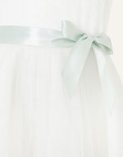 Freya Scuba Bridesmaid Dress, Ivory (IVORY), large