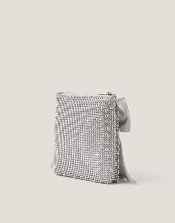 Diamant&eacute; Embellished Bow Bag, , large