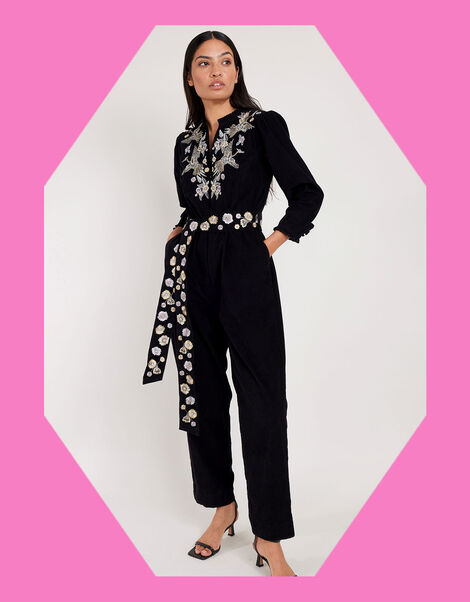 East Beverly Jumpsuit, Black (BLACK), large