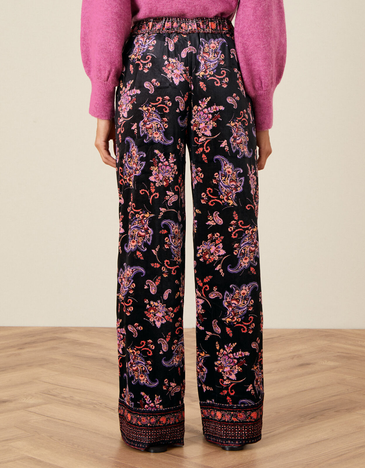 Monsoon deals velvet trousers