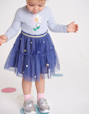 Baby Daisy 2-in-1 Dress , Blue (NAVY), large