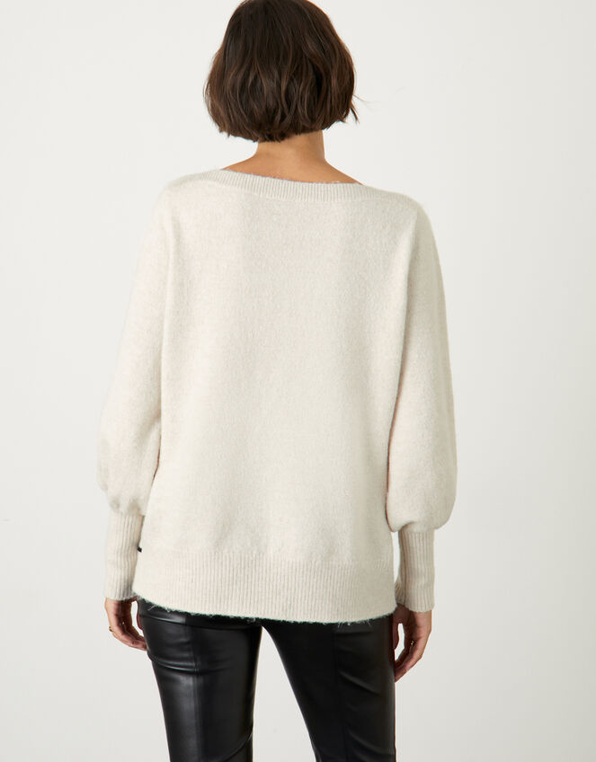 Linde Cornelli Flower Jumper, Camel (BEIGE), large